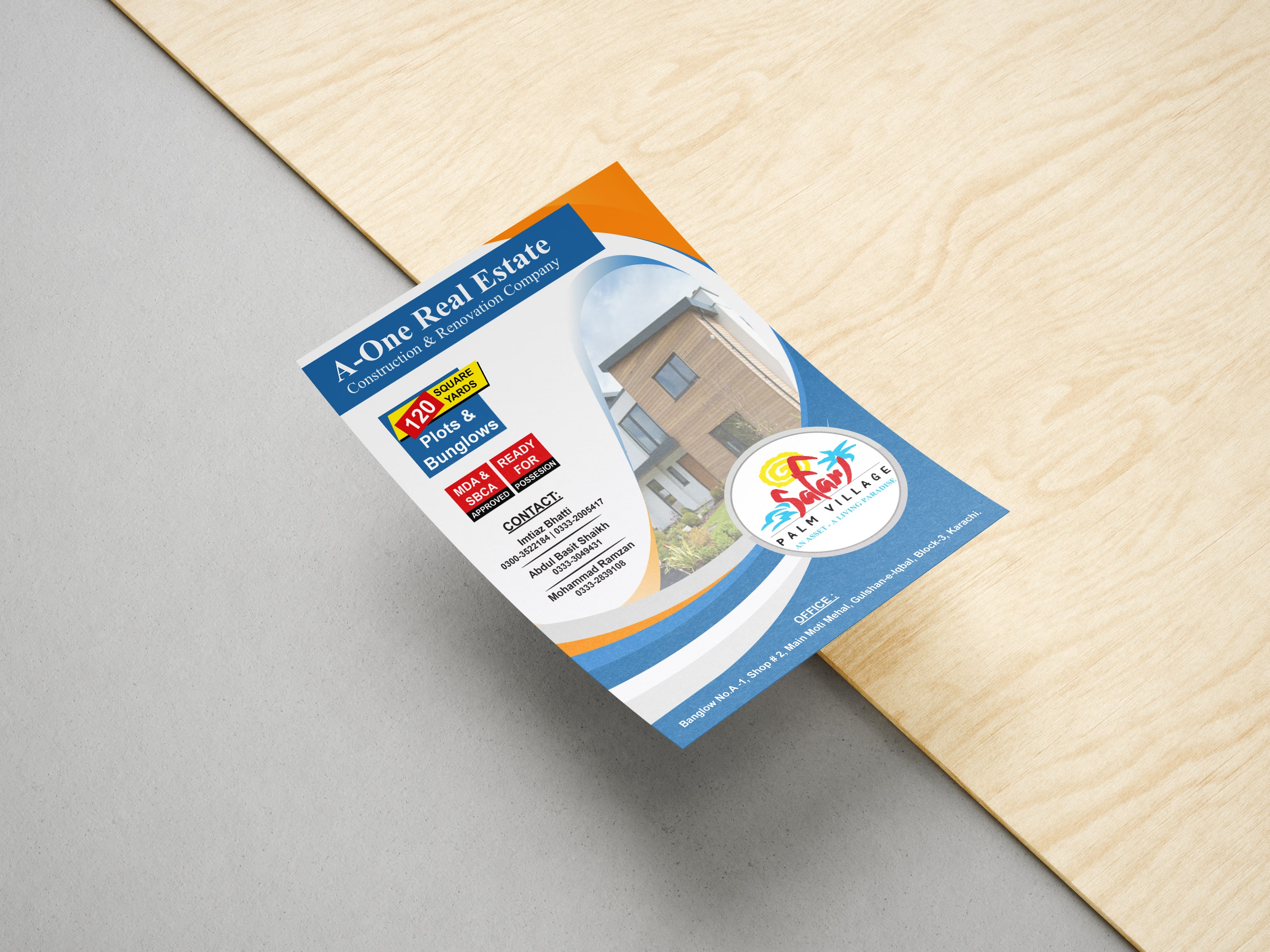 A5 Flyer Catalog Design for Business Promotion in Honolulu ,Hawaii